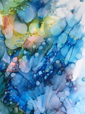 what is alcohol ink painting and how does it enhance our sensory experience?